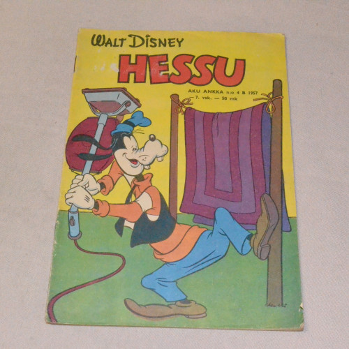 Aku Ankka 04B - 1957 Hessu